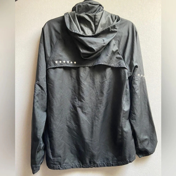 Nike storm fit hooded  full zip packable windbreaker Sz S - Picture 2 of 12
